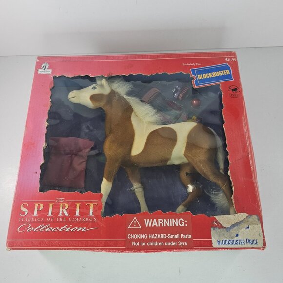 Spirit Stallion of the Cimarron Rain Blockbuster Exclusive Horse Damaged Box - Picture 3 of 14
